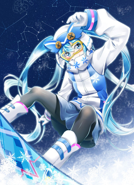 雪ミク2016 あごなすび さんのイラスト ニコニコ静画 イラスト
