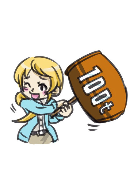 100tハンマー ニコニコ静画 イラスト