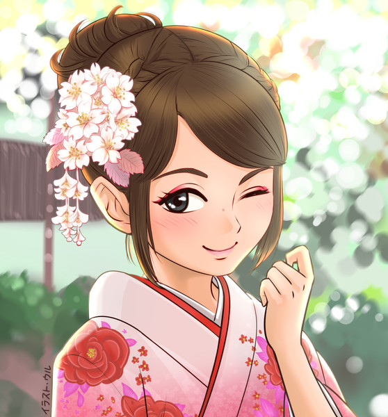 椿姫彩菜 ニコニコ静画 イラスト