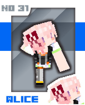 Minecraft スキン 新居浜ありす 駅メモ イワレテモ さんのイラスト ニコニコ静画 イラスト