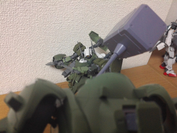 昭弘専用グレイズ改 改ｖｓグシオン サーダナmk 2 さんのイラスト ニコニコ静画 イラスト