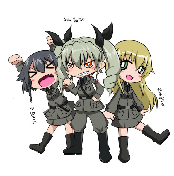 アンツィオの3人 天探女 さんのイラスト ニコニコ静画 イラスト