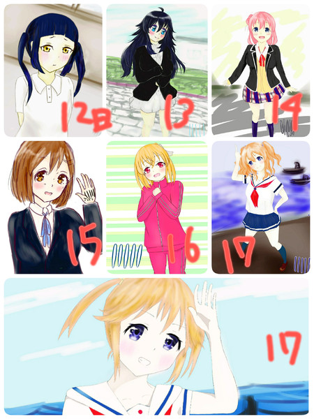 １週間の成長記録 ちーたー さんのイラスト ニコニコ静画 イラスト