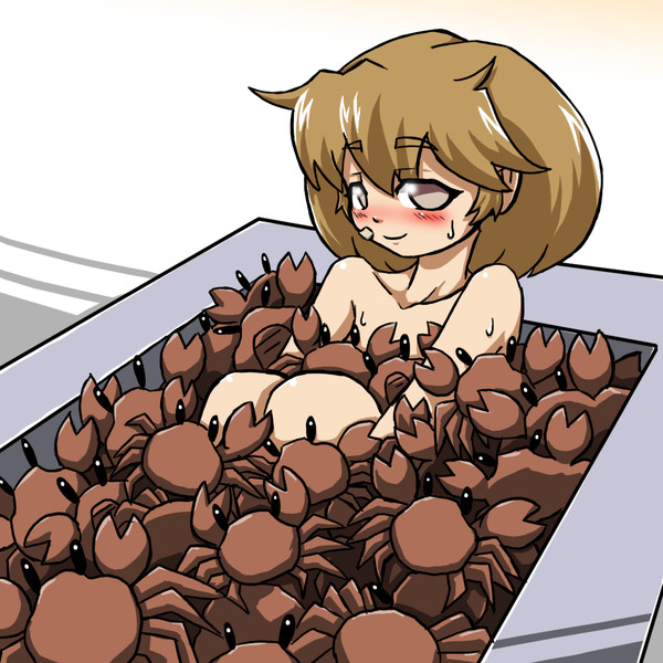 蟹風呂 ニコニコ静画 イラスト