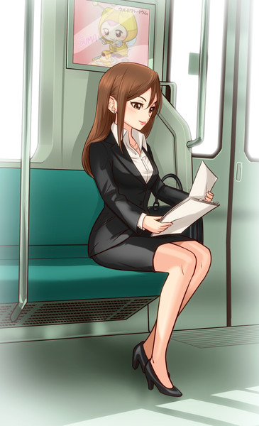 働くお姉さん 皆内 ひなた さんのイラスト ニコニコ静画 イラスト