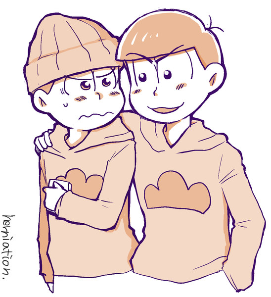 カラ松とトド松 ヘルニア さんのイラスト ニコニコ静画 イラスト