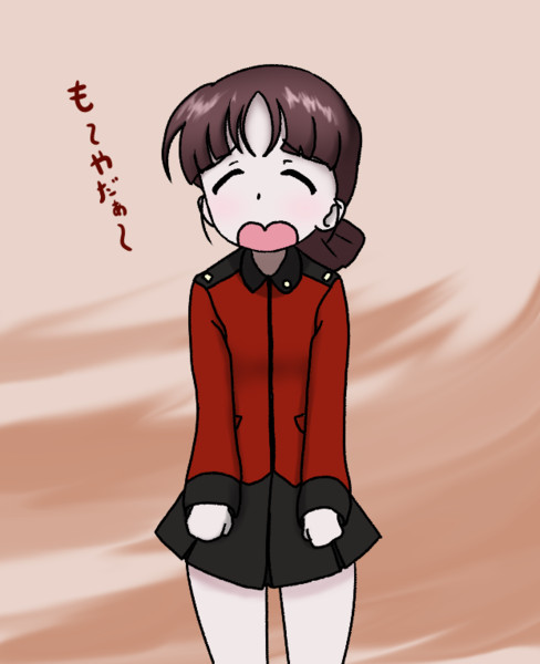 ガルパン 聖グロ ぐへぇ ちゃん 灰色プリン Nakanokami さんのイラスト ニコニコ静画 イラスト