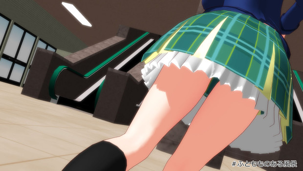 戦う女子高生 ふともものある風景 メロディムーブ タマンネp さんのイラスト ニコニコ静画 イラスト
