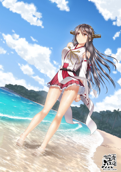 艦これ 榛名 ひととき 静かな海で 貴崎 涼 さんのイラスト ニコニコ静画 イラスト