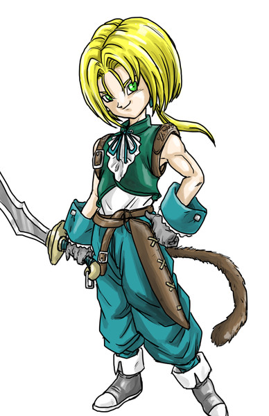 鳥山明風ff９ジタン ハチワレ さんのイラスト ニコニコ静画 イラスト
