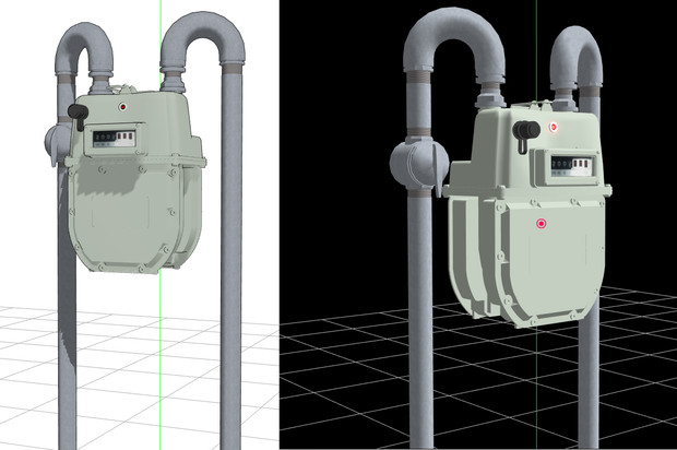 ガスメーター作りました。