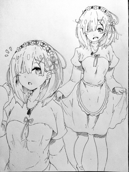 ナツキ レムちゃん 三十路 螢 ホタル さんのイラスト ニコニコ静画 イラスト
