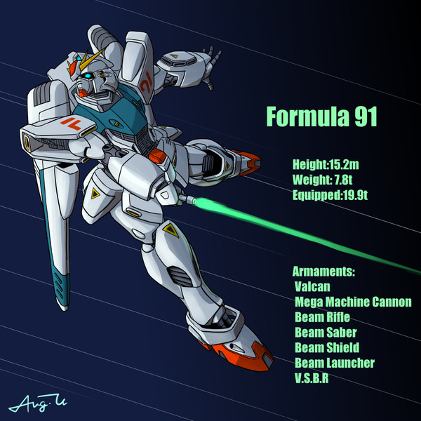 F91ガンダムは、シーブック・アノーでいきます！