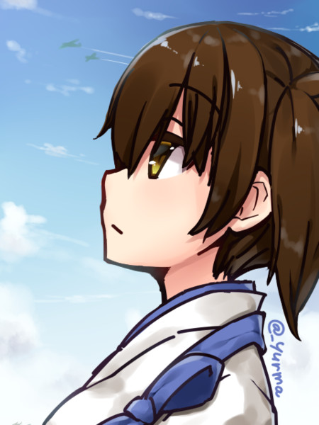 空を見て何を想うの ゆーま さんのイラスト ニコニコ静画 イラスト