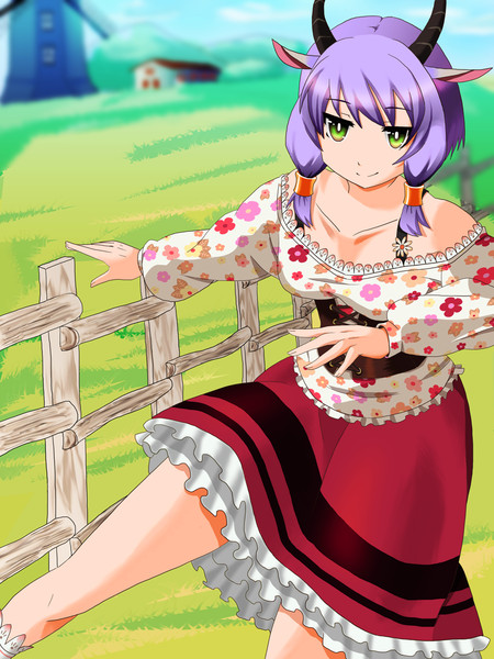 トリスタイラコン ヤギ子 とうま さんのイラスト ニコニコ静画 イラスト