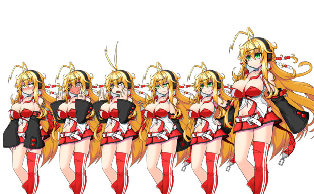 だらしない感じの弦巻マキ立ち絵素材 ハイゼン さんのイラスト ニコニコ静画 イラスト