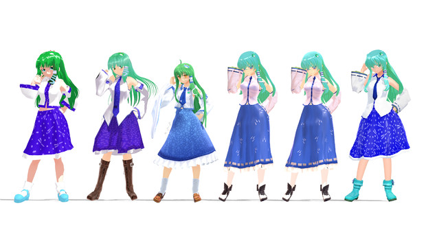 東風谷早苗 ２ ２ 改造系 更新１ Cz500c さんのイラスト ニコニコ静画 イラスト