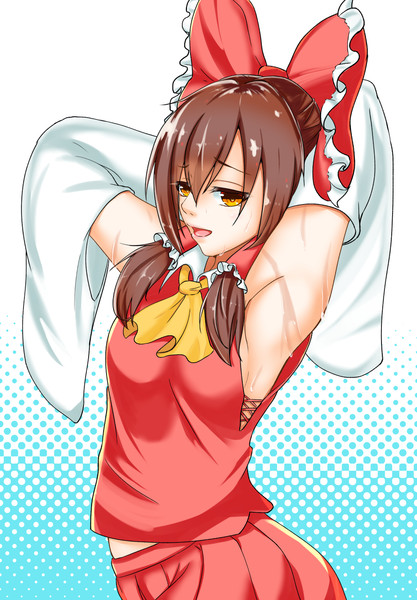 腋巫女 Kuzya さんのイラスト ニコニコ静画 イラスト