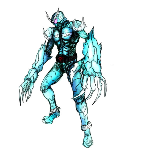 仮面ライダーアイスエイジ ショルダー佐藤 さんのイラスト ニコニコ静画 イラスト