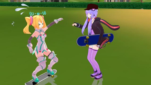 【支援絵】スケートボードに挑戦！