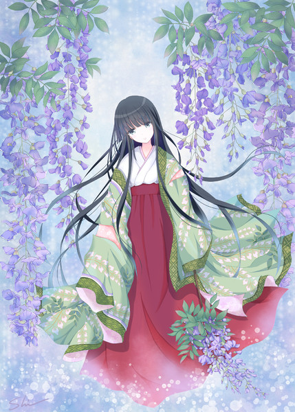 Japanese Wisteria 藤の花 紫乃 さんのイラスト ニコニコ静画 イラスト