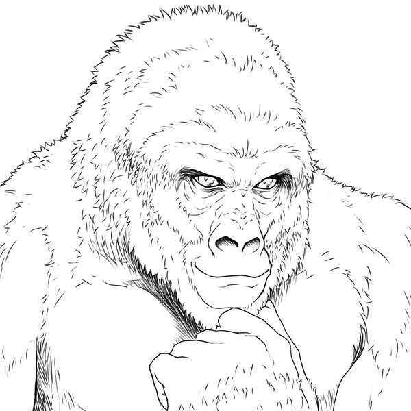 Gorilla 倦怠類 さんのイラスト ニコニコ静画 イラスト