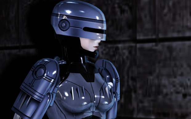 Female Robocop.