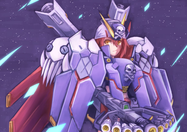 クロスボーン ガンダムx1フルクロス 碑文つかさ さんのイラスト ニコニコ静画 イラスト