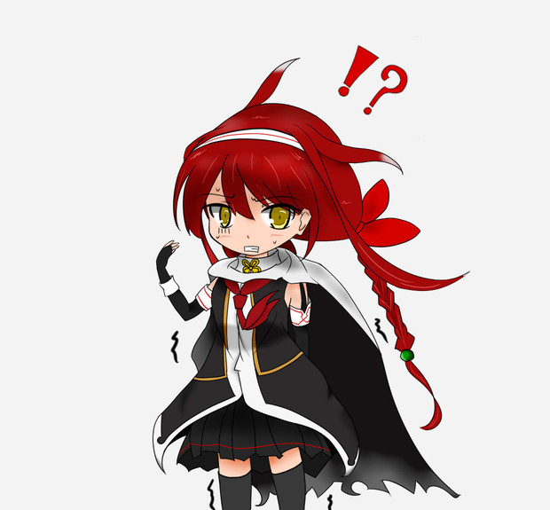 何かを見つけた江風 トリトリ さんのイラスト ニコニコ静画 イラスト
