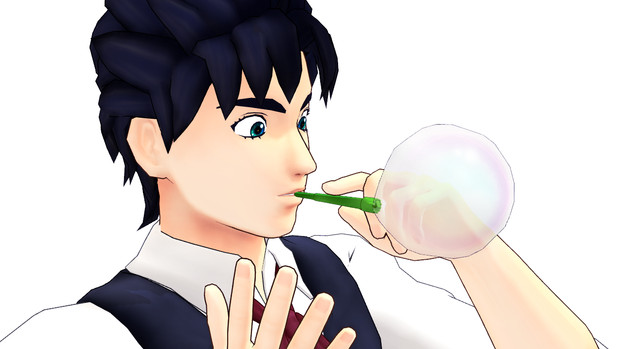 普通のしゃぼん玉 アクセサリ配布 Ruku さんのイラスト ニコニコ静画 イラスト