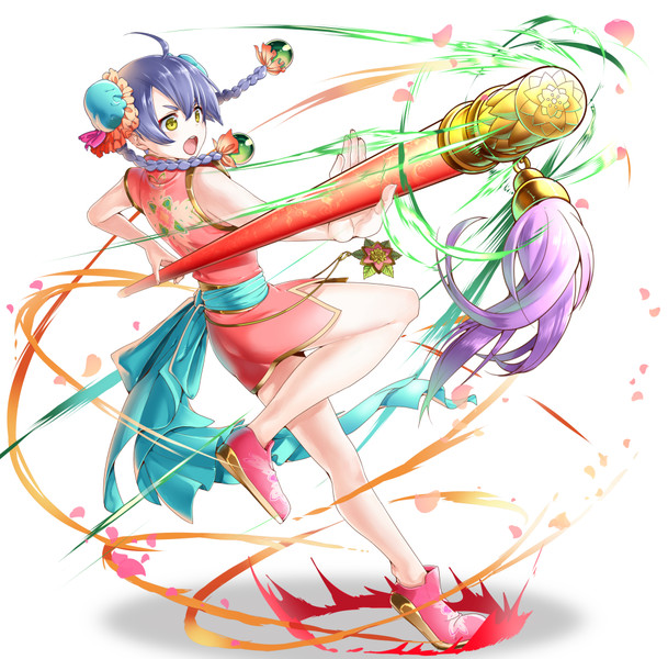 棒術使いチャイナ娘 Kisaragi さんのイラスト ニコニコ静画 イラスト