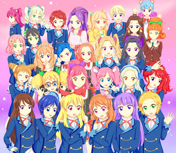 ありがとうアイカツ ひげつ さんのイラスト ニコニコ静画 イラスト