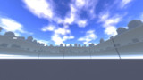 【MMDステージ配布】シュテルンビルトっぽいスカイドーム