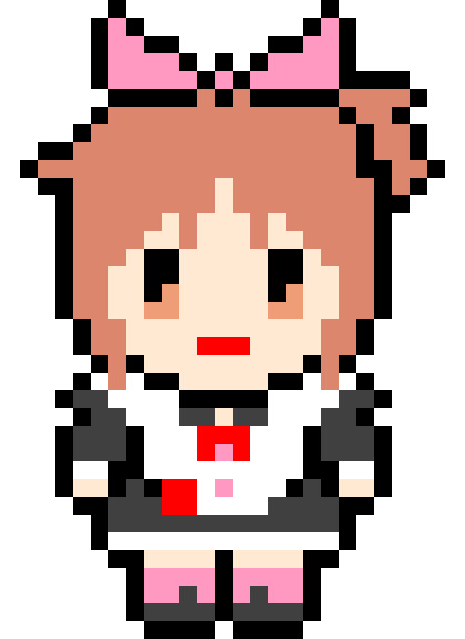 8bit安部菜々さんじゅうななさい メイド衣装 Till さんのイラスト ニコニコ静画 イラスト