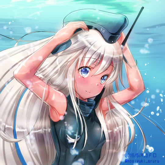 艦これ U511のようでu511でない少しu511なろーちゃん 星雪雨 さんのイラスト ニコニコ静画 イラスト