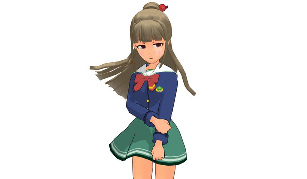 モデル配布 藤宮 桜 みせたがり さんのイラスト ニコニコ静画 イラスト