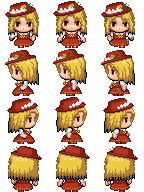 蓬莱人形ジャケットの少女 Rpgツクールmv用歩行グラフィック スペキュラム合金 さんのイラスト ニコニコ静画 イラスト