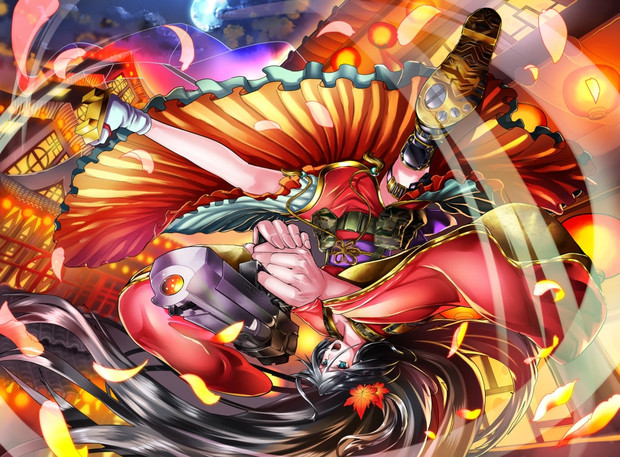 逆さまに落ちながら戦ってる Kisaragi さんのイラスト ニコニコ静画 イラスト