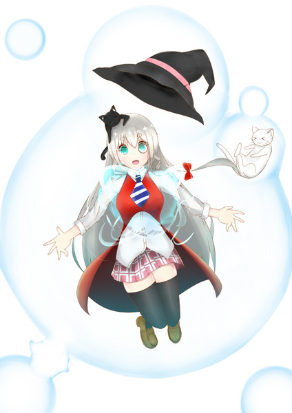 魔法使い見習いの女の子 ねこぼうし さんのイラスト ニコニコ静画 イラスト
