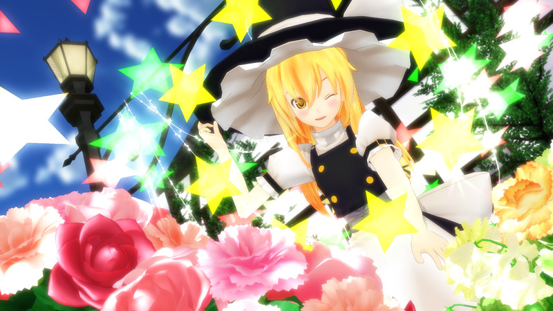 にがもん式魔理沙 Nicosub静画