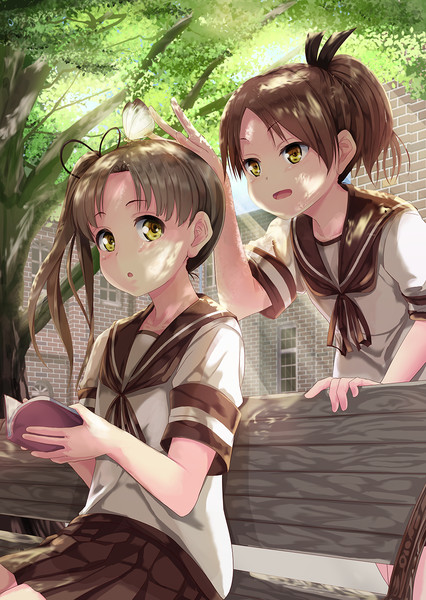 木漏れ日の中で 琥夢 さんのイラスト ニコニコ静画 イラスト