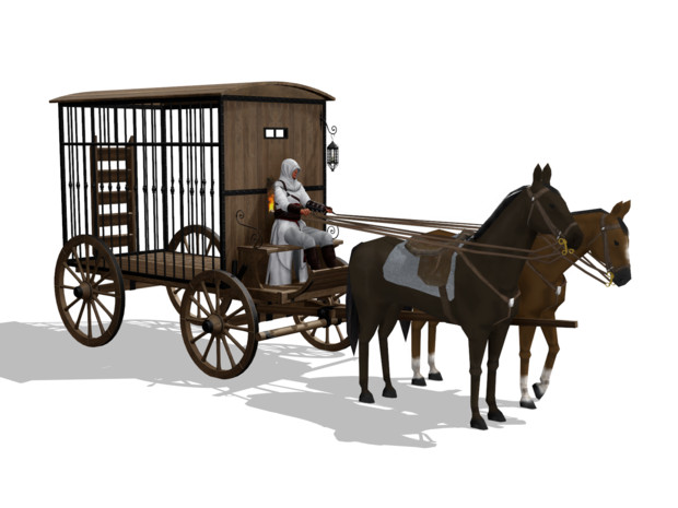 牢馬車 ニコニコ静画 イラスト