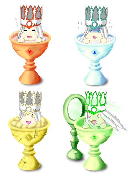 ４元素のアイリ ｓ ｔｅｒｉｙａｋｉ ｆ９０ｌｌ さんのイラスト ニコニコ静画 イラスト