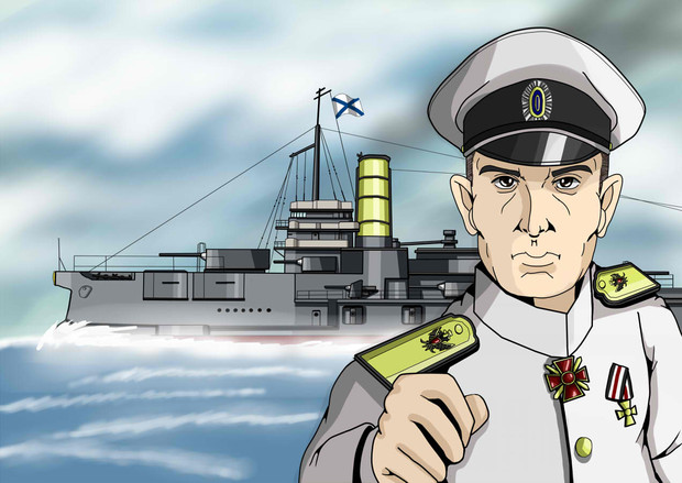 ロシア帝国海軍 アレクサンドル コルチャーク となりのマッキンタイア さんのイラスト ニコニコ静画 イラスト