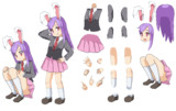 パーツ分けHSI姉貴