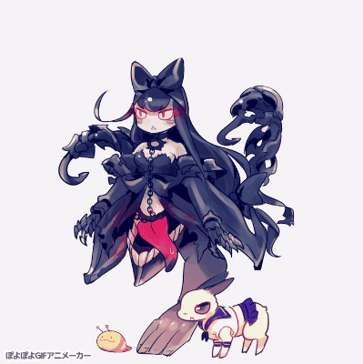 跳ねる水母棲姫 ちゃまるく さんのイラスト ニコニコ静画 イラスト