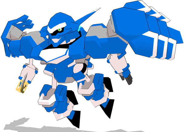 Mmd こいつはロックな機体だぜ 配布 くらいす さんのイラスト ニコニコ静画 イラスト