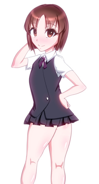 鹿倉胡桃ちゃん 遺灰は遠野に撒いてくれ さんのイラスト ニコニコ静画 イラスト