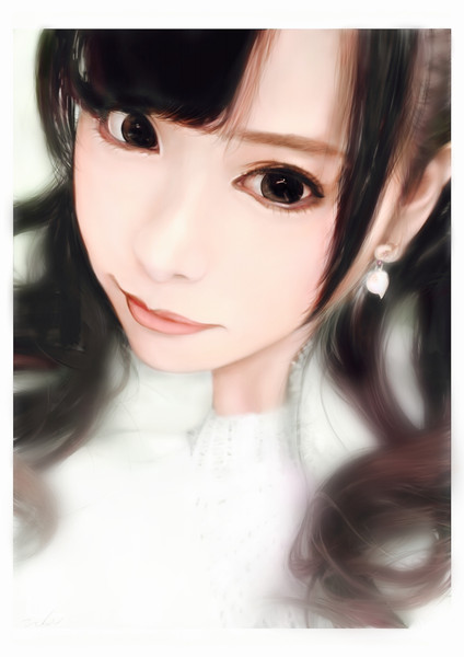 自撮り風模写絵 うだっち さんのイラスト ニコニコ静画 イラスト