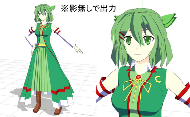 Mmd壊れた幻想 製作中 3 金ふぎゅ さんのイラスト ニコニコ静画 イラスト